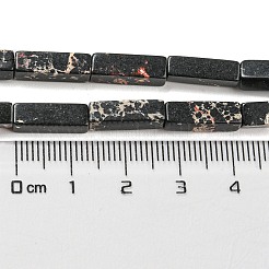 Синтетические окрашенные нити императорской яшмы G-D077-C01-03