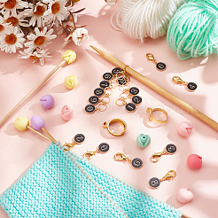 Наборы инструментов для вязания своими руками HJEW-NB00074-06