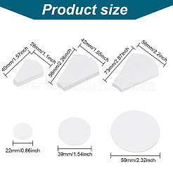 3 пакет 3 шаблона для квилтинга из бумаги DIY-GO0001-25