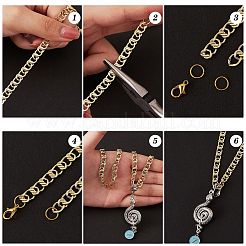 Цепи латунные овальные звенья 1м CHC-SZ0001-51