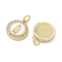 Латунные микро проложить кубического циркония подвески&nbsp;KK-A282-26G
