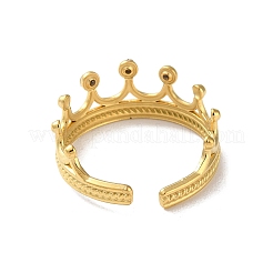 Кольца-манжеты из нержавеющей стали 304 со стразами&nbsp;RJEW-M171-30G