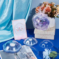 40 шт. 2 стиля прозрачная упаковочная коробка из ПВХ FIND-OC0013-58B