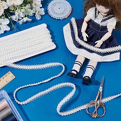 Отделка кружевом из полиэстера длиной 10 ярд OCOR-PH0006-57B