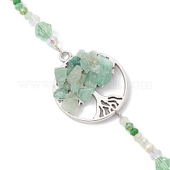 Стекло каплевидное окно висит ловцы солнца HJEW-JM04544-01