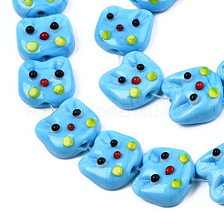 Бусины лэмпворк &nbsp;LAMP-N029-012C