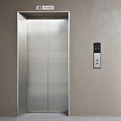 Наклейки-знаки из нержавеющей стали 430 STAS-GF0001-06A