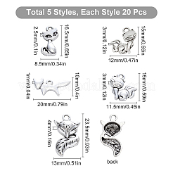 Подвески из сплава в тибетском стиле PALLOY-SC0003-96