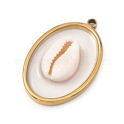 304 Edelstahl-Emaille-Anhänger&nbsp;SH-B001-01G-B