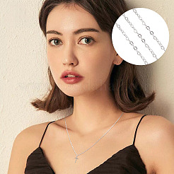 Catene a forma di cuore in ottone saldato da 4 m&nbsp;CHC-TADJ0001-05P