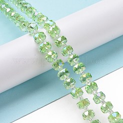 Гальванизируйте прозрачное стекло бисер нитей EGLA-H101-03G