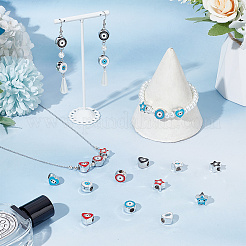 72 шт. 12 стиля ccb пластиковые европейские бусины CCB-AR0001-09