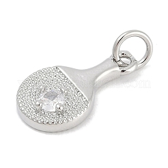 Латунные микро проложить кубического циркония подвески&nbsp;KK-Q028-62P