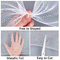 PP-Weihnachts-Polynetzbandrollen für DIY-Weihnachtsprojekte&nbsp;AJEW-WH20006-134A