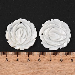 Резные подвески из натуральных пресноводных ракушек BSHE-S304-12