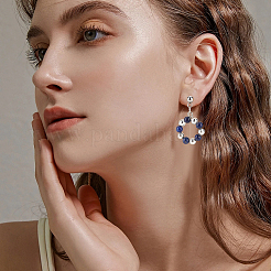 Фурнитура для сережек-гвоздиков с шариковым штифтом из нержавеющей стали 304&nbsp;STAS-UN0001-76P