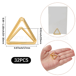 32 шт. мини-железные держатели для карточек&nbsp;ODIS-SP0001-07