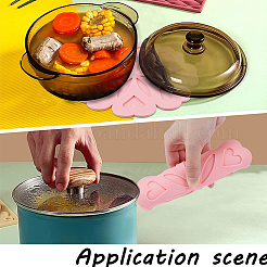 4 Stück Silikon-Tischsets in 4 Farben&nbsp;AJEW-GF0008-27