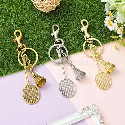 3шт 3 цвета сплава брелок&nbsp;KEYC-CJ0001-12