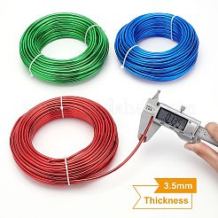 Круглый анодированный алюминиевый провод&nbsp;AW-BC0007-3.5mm-04