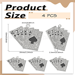 4 шт. Подвески из сплава с эмалью&nbsp;ENAM-LP0001-57