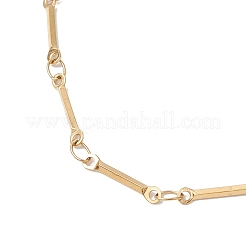 Изготовление слайдера для браслета из плоской цепочки из нержавеющей стали 304&nbsp;AJEW-JB01347-01