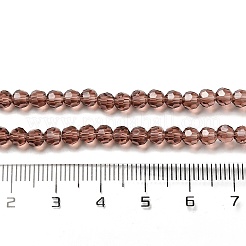 Прозрачные стеклянные бусины&nbsp;LS-EGLA-A035-T4mm-D13