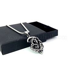 Ожерелья из нержавеющей стали с подвеской в виде жнеца для мужчин JI1381