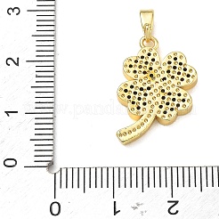 Colgantes de rhinestone de bronce&nbsp;RB-CBACCCF-02G
