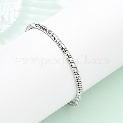 Латунные браслеты-змейки для мужчин и женщин BJEW-G736-05P