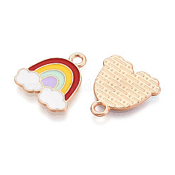 Подвески из сплава и эмали&nbsp;ENAM-T021-38A-G