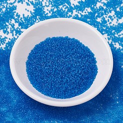 MIYUKIデリカビーズ  シリンダー  日本製シードビーズ  11/0  （db0787)半透明のカプリブルーに染め  1.3x1.6mm  穴：0.8mm  約2000PCS /ボトル  10 G /ボトル&nbsp;SEED-JP0008-DB0787