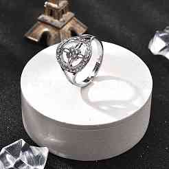 201 манжеты из нержавеющей стали для женщин RJEW-S395-03P-1