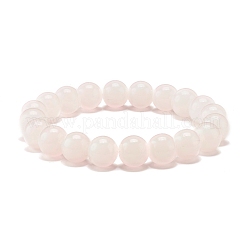 10 mm Jade-Glasperlen-Stretcharmband für Frauen&nbsp;BJEW-JB07422