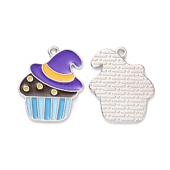 Ciondolo in smalto in lega di halloween&nbsp;ENAM-B047-05P