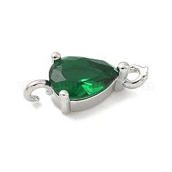 Шармы-соединители из латуни с паве из кубического циркония KK-Z120-31P-01