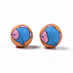 Бусины из полимерной глины  CLAY-S092-67