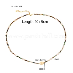 Ожерелья с подвесками овальной формы из натурального индийского агата RJ3624