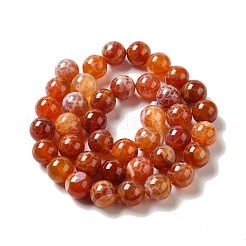 Природные пожары треск агат бисер нитей&nbsp;G-G212-10mm-10