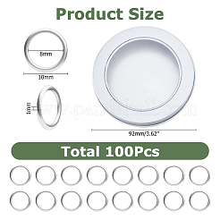 100 шт. латунный маркер для фиксации стежков&nbsp;FIND-HS0002-20P