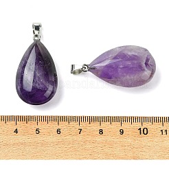 Anhänger aus natürlich gebändertem Amethyst&nbsp;GG-K002-09O