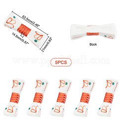 5 шт. фарфоровая подставка для палочек для еды DJEW-CA0001-21