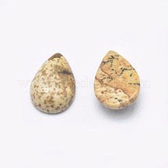 Cabochon di diaspro dell'immagine naturale&nbsp;G-P384-N07