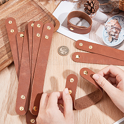 24шт 25мм регулируемый кожаный шнур браслеты&nbsp;DIY-OC0014-26