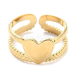 Кольцо-манжета из нержавеющей стали 304 для женщин RJEW-C016-14G