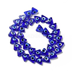 Сглаз ручной работы бусины лэмпворк пряди LAMP-G154-05C