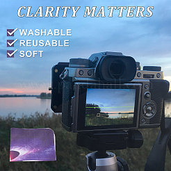 20 лист 5 стильных микрофибровых салфетки для протирки очков с тематикой вселенной AJEW-CN0002-02