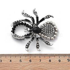 Пластиковые бусины кольца для пальцев&nbsp;LS-RJEW-K387-06AS