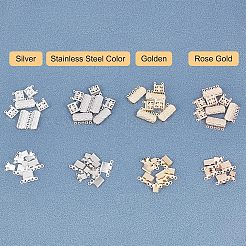 32 шт. 2 застежки-коробочки из нержавеющей стали 304 STAS-UN0025-06