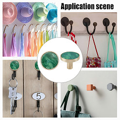 4 пакет круглые ручки для ящиков из цинкового сплава и акрила FIND-DR0001-85A